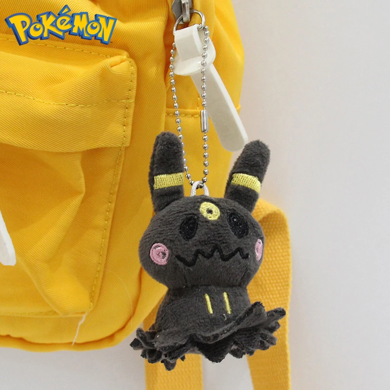 Pokemon Q-Version Mimikyu Cos Sylveon Umbreon Eevee Plüschtiere Schlüsselanhänger Snom ‌ ‌ Pyukumuku ‌ ‌ Zoroark Plüschpuppen Anhänger für Kinder – Detail 9