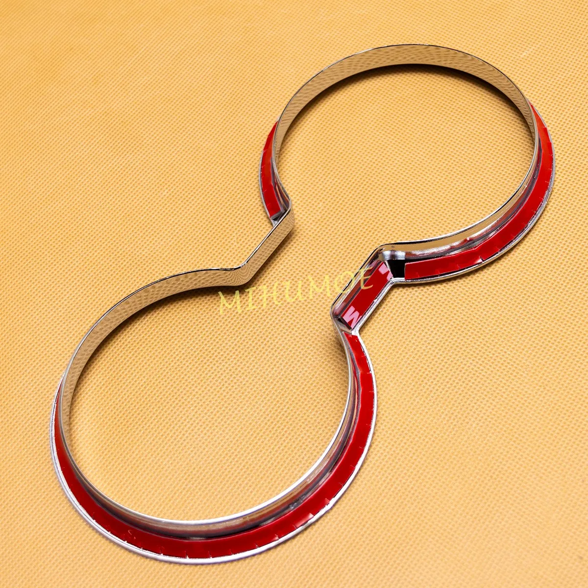 لنيسان X-Trail XTrail T33 2023 2024 2025 الداخلية سيارة الجبهة حامل الكأس غطاء الزخارف كروم لامع