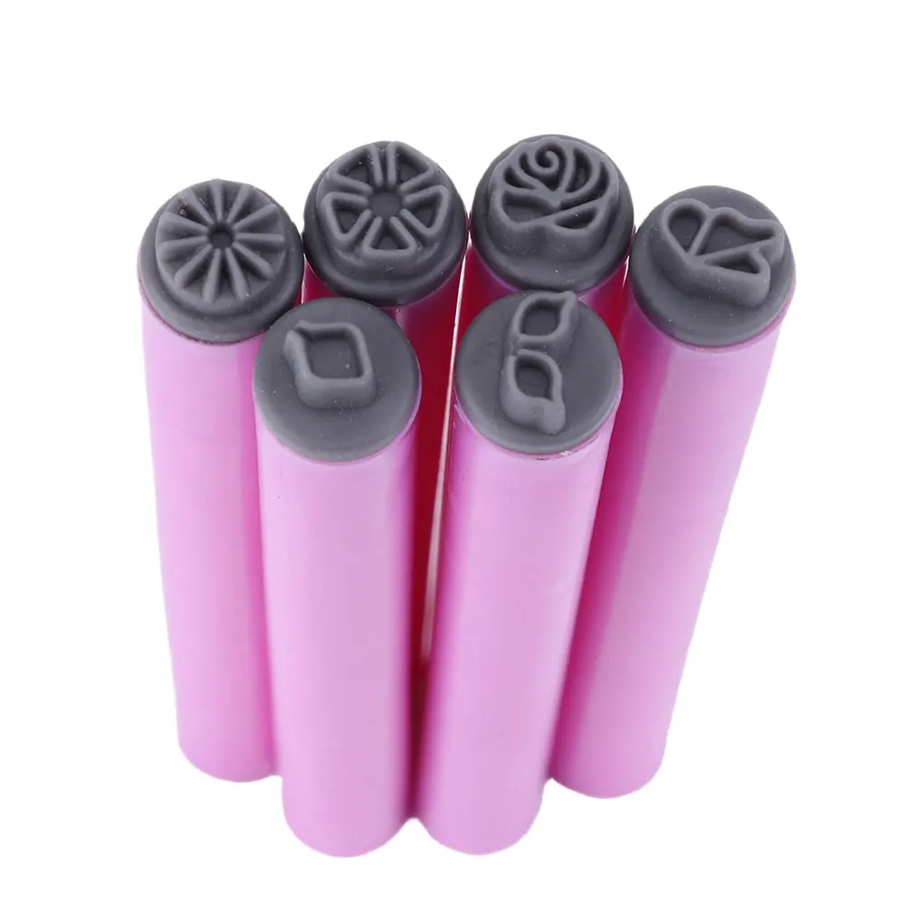 Zestaw 6 pisaków do zdobienia paznokci, narzędzia do graffiti, pisaki do zdobienia, narzędzia do stemplowania paznokci, zestaw DIY do zdobienia paznokci dla dziewcząt i kobiet, do użytku domowego.