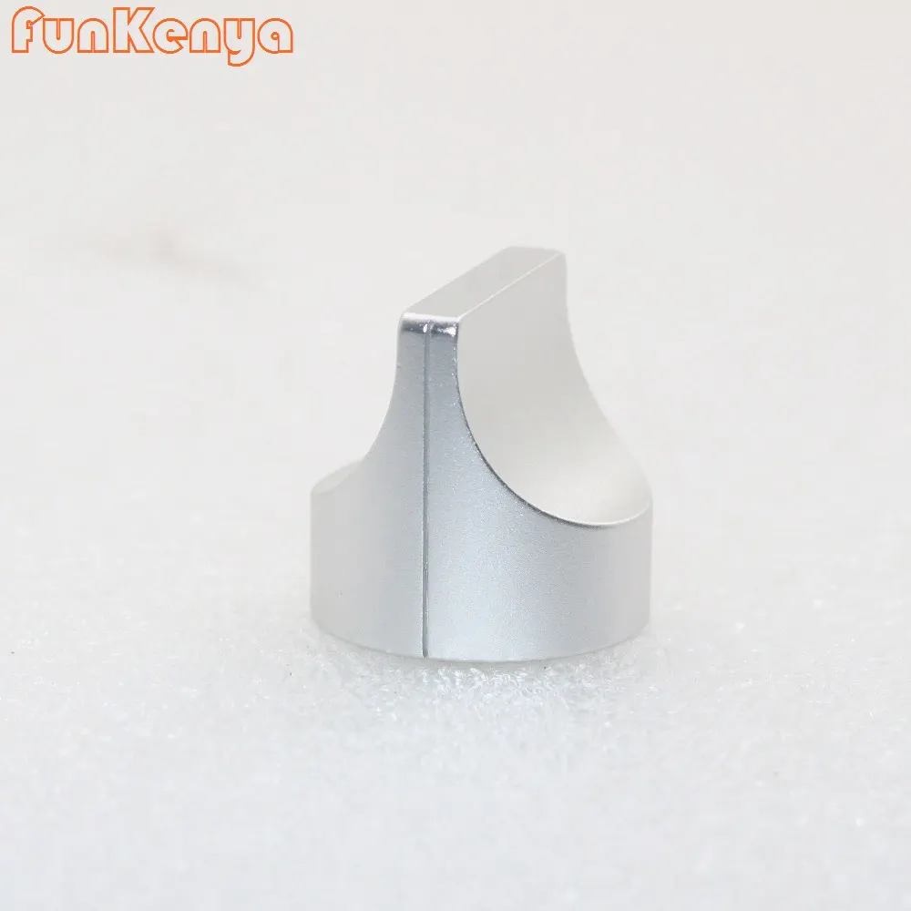 Duckbill Type Alloy Solid Knob 28*28mm Anodized Sandblasting Aluminum Volume Handle Audio Power Amplifier Switch Matte 28mm