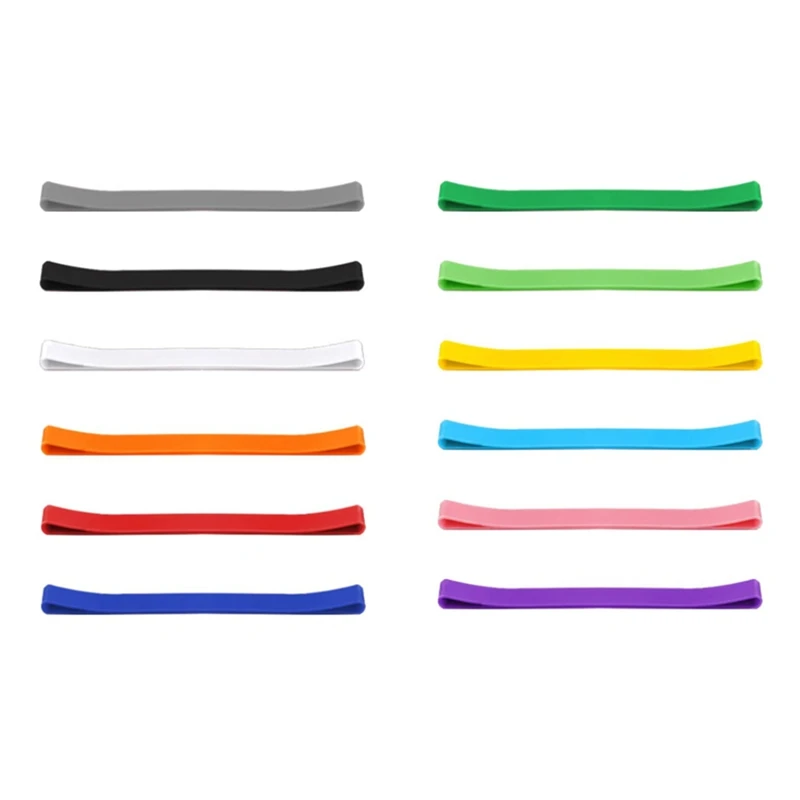 12 Pcs Beach Towel Bands,Elastic Beach Towel Holder,Chair Clips,Multicolor Towel Bands For Beach Chairs Swim Vacation