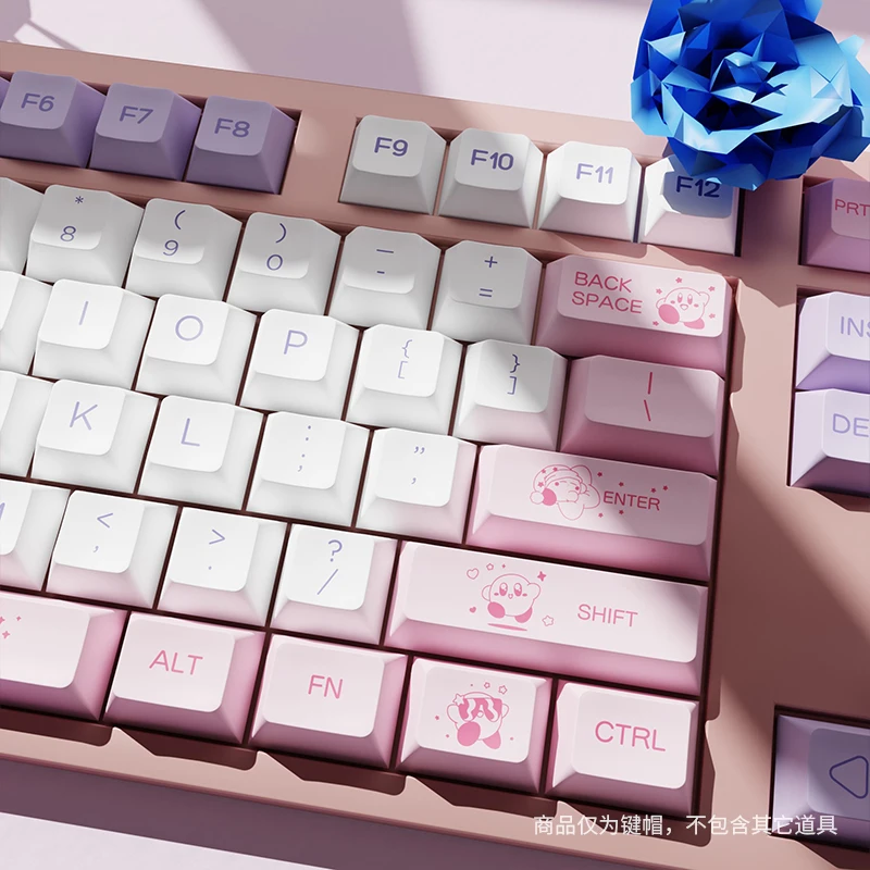 Lucky 80-Themen-Tastenkappen PBT Dye-Sub XDA-Höhe für mechanische Tastatur Wooting 60 65 68 Magnetschalter-Tastatur Madlions Mad 60he