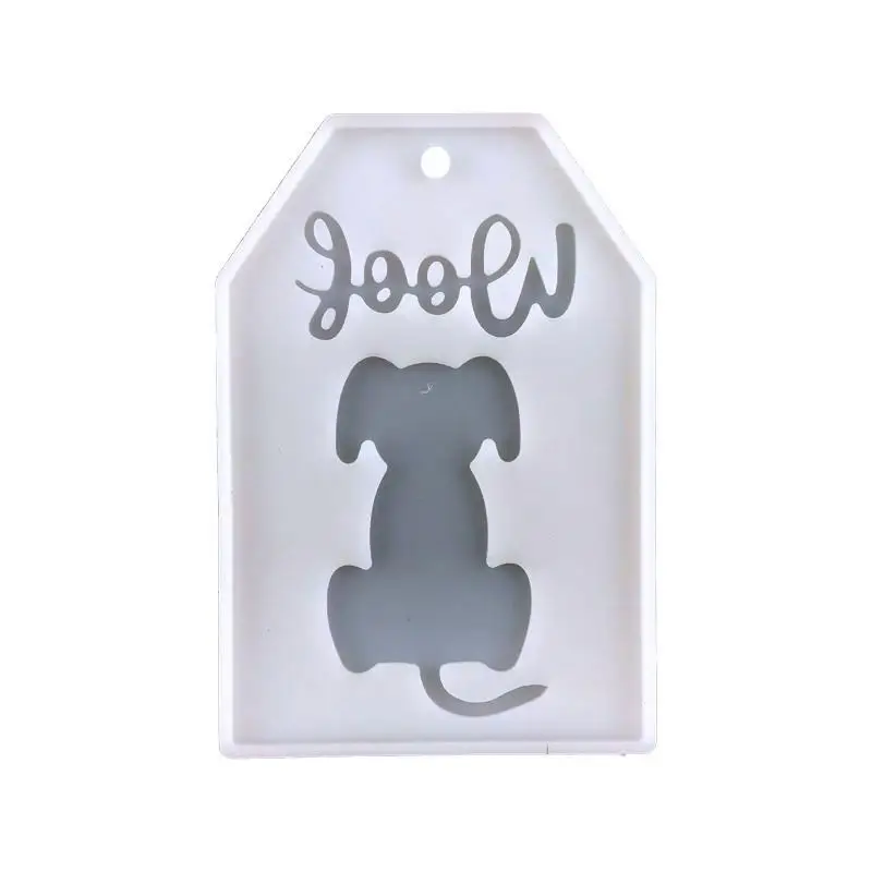 

31BB Pet Nest Decorations Epoxy Resin Mold Keychain Pendant Ornaments Silicone Mould