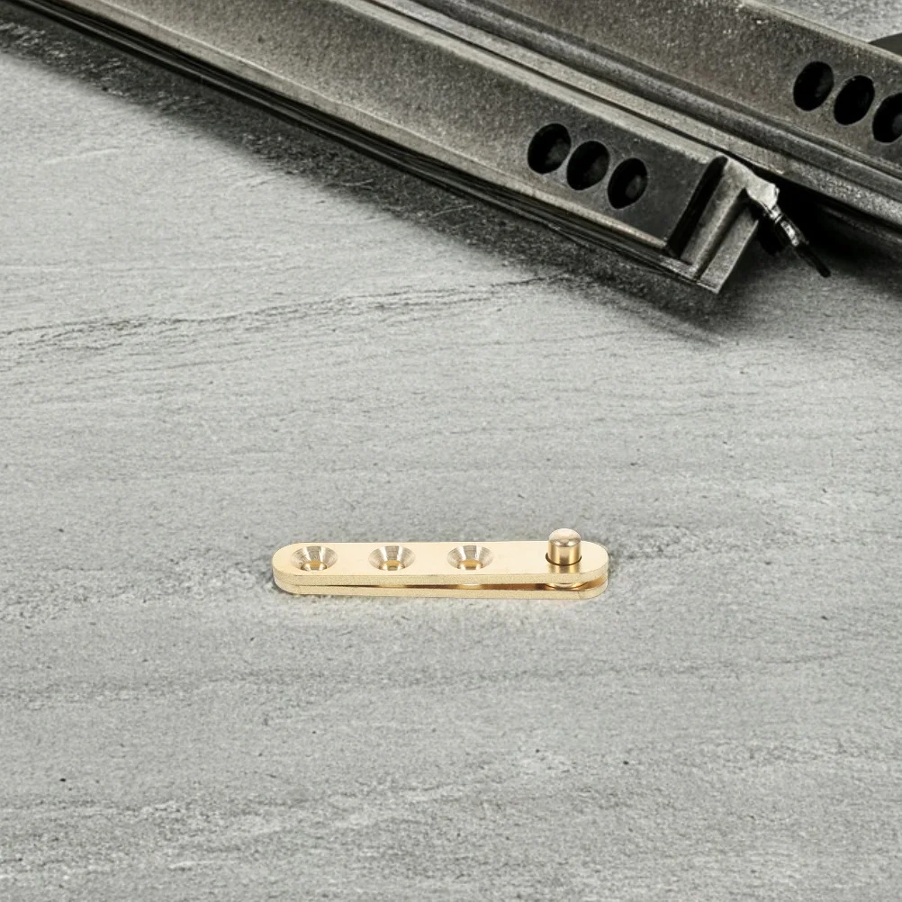 

8pcs Hidden Pivot Hinge Door Hinge Heavy Duty Self-Closing For Wooden Iron Glass Cabinet Kitchen Bathroom Shower Hardware