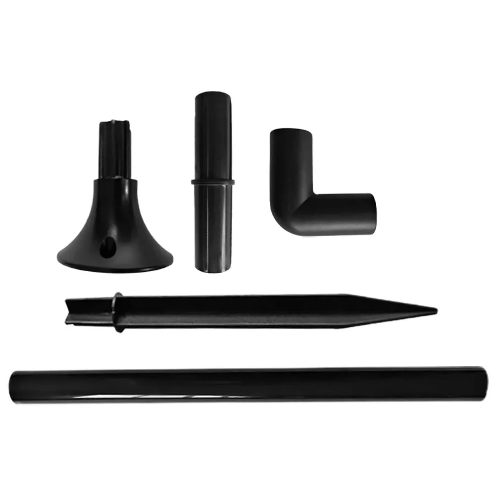 

1 Set Of Solar Light Extension Tube Abs Durable Weatherproof Ground Stakes For Outdoor Lights Landscape Lighting Accessories