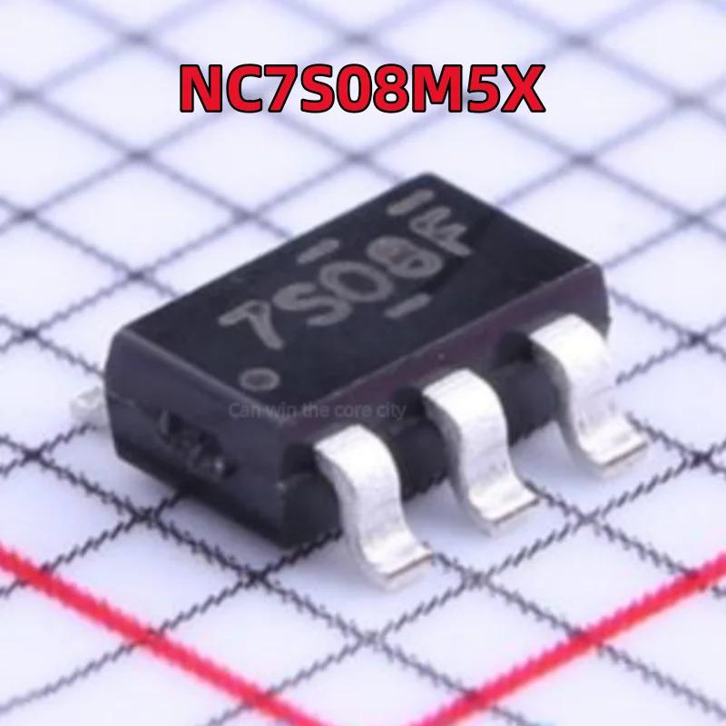 

5-100 PCS/LOT new NC7S08M5X patch SOT 23-5 screen printing 7S08, imported logic chip original in stock