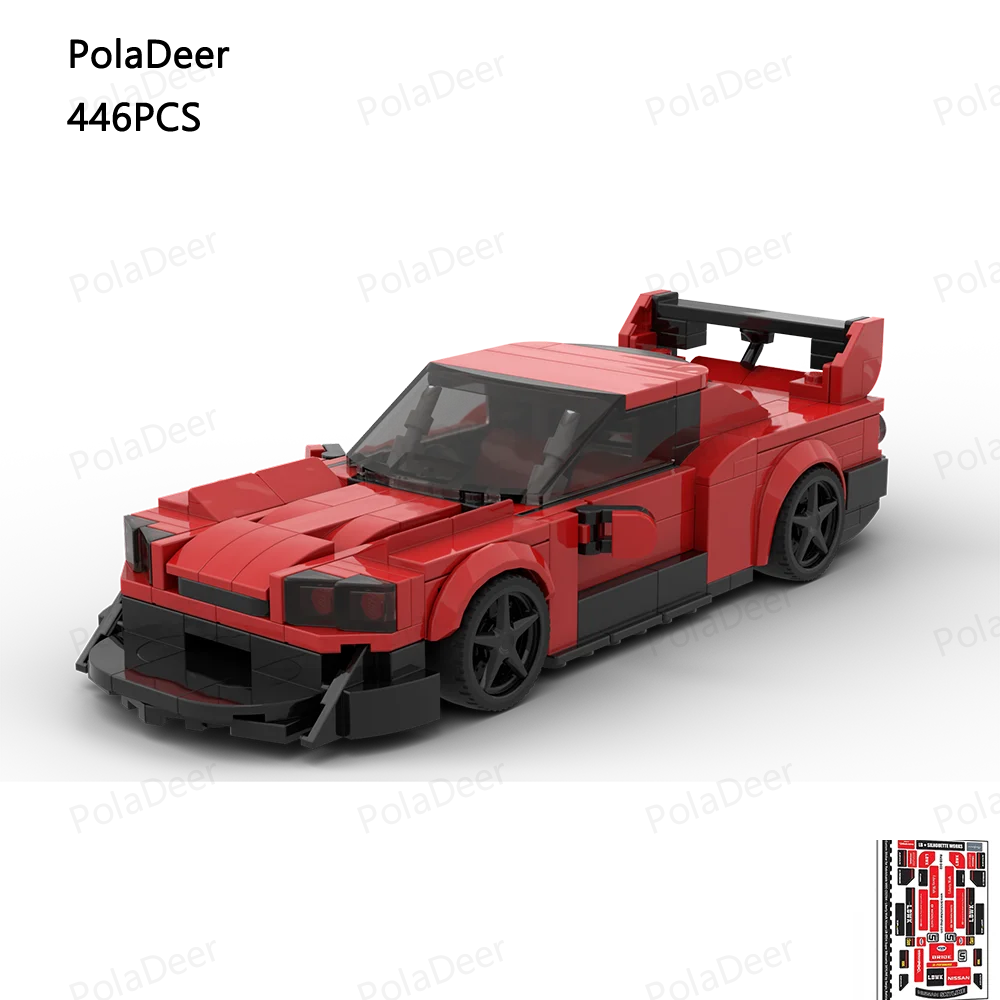 

PolaDeer 408PCS MOC DIY Liberty Walk LB-ER34 Super Silhouette SKYLINE Building Blocks Assembly Toy Brick Children Birthday Gifts