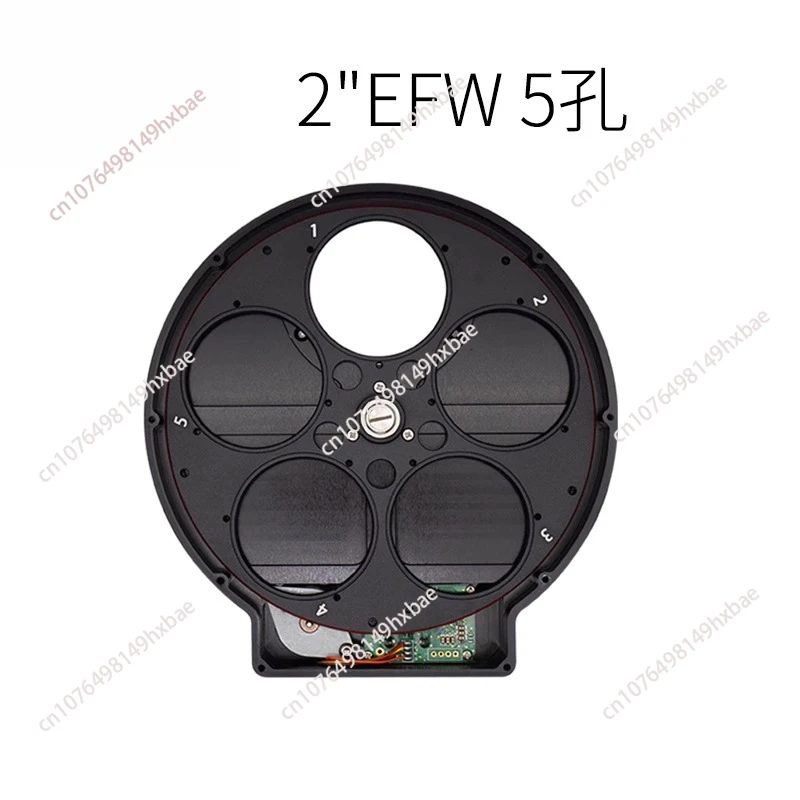 2-Inch Electric, Filter Wheel 7-Hole and 5-Hole Supports 2-Inch Filters