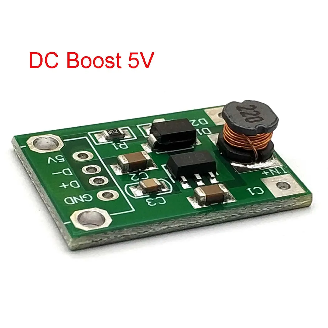 5V DC DC Converter Step Up Power Supply DC-DC Booster Boost Buck Converter Board Step-Up 500MA Voltage Regulator 1V-5V To 5V