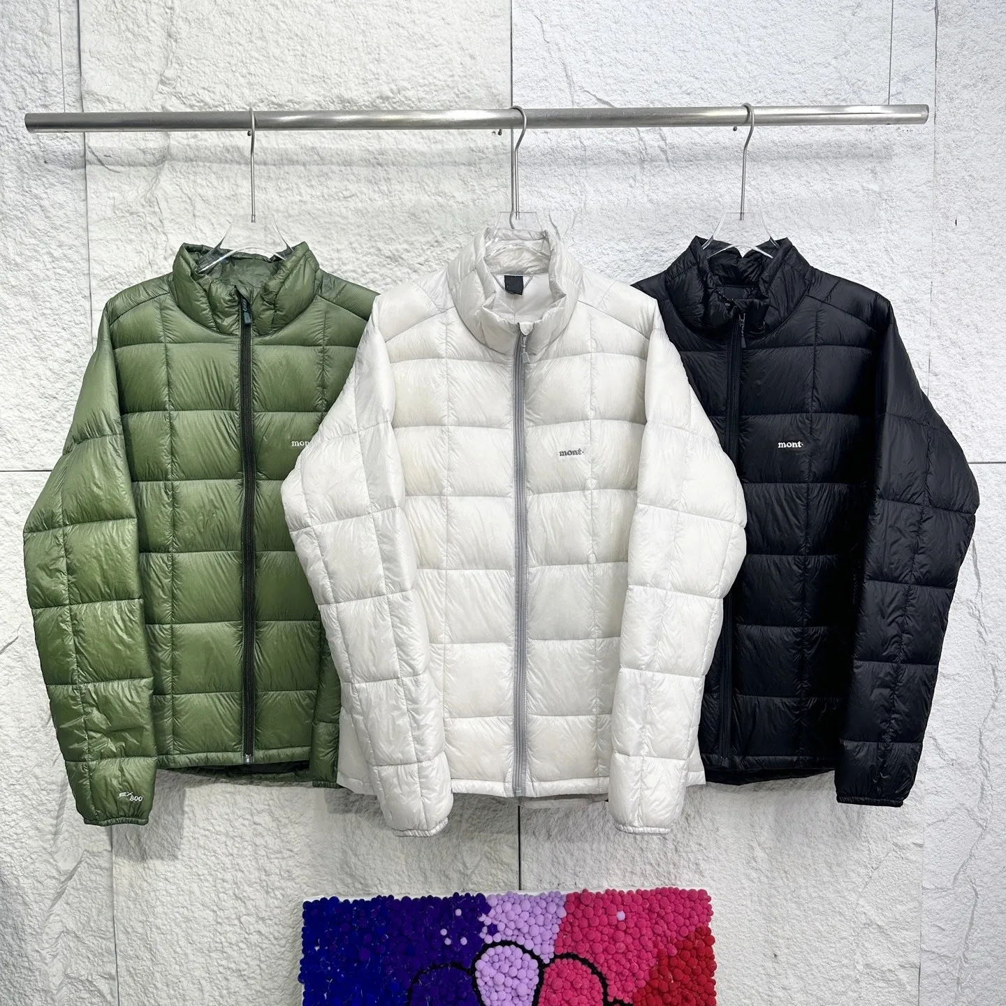 Chaqueta ra de Plumón de Pato para Exteriores, Cuello Alto, Abrigo Cálido de Plumas de Pato Blanco 800FP para Moda Casual...