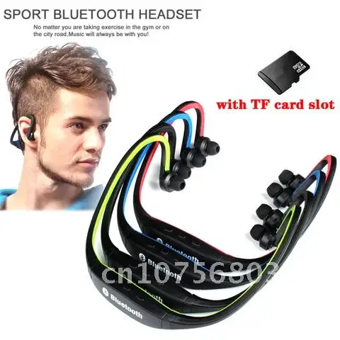 

Wireless Earphone S9 Plus with SD Card Slot for Sport Bluetooth Headphones with Microphone for iphone Huawei XiaoMi Phone Earbud