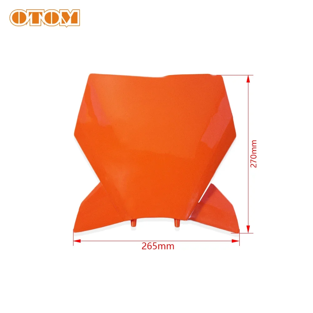 OTOM 2023 موتوكروس لوحة الأرقام الأمامية ل KTM SX SXF XC XCF 125 250 300 350 450 دراجة نارية الجسم هدية غطاء بلاستيكي