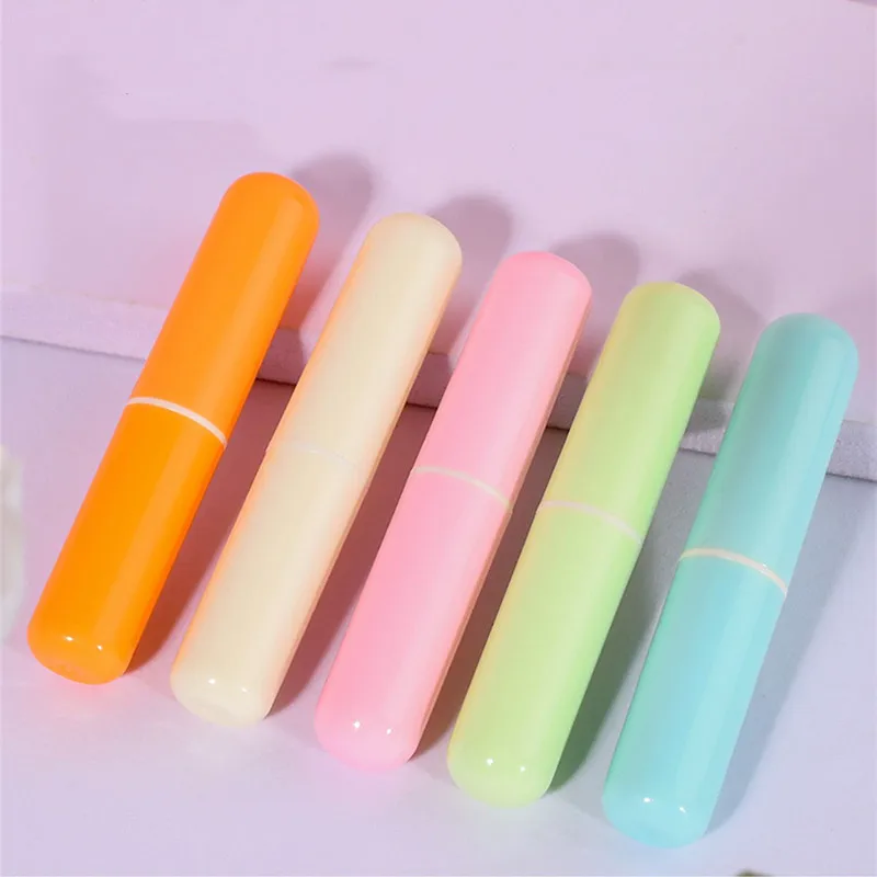 10/30/50/100pcs Direct Filling Empty Lipstick Tube Lip Balm Container Plastic Lipstick Shell Cosmetics Packaging