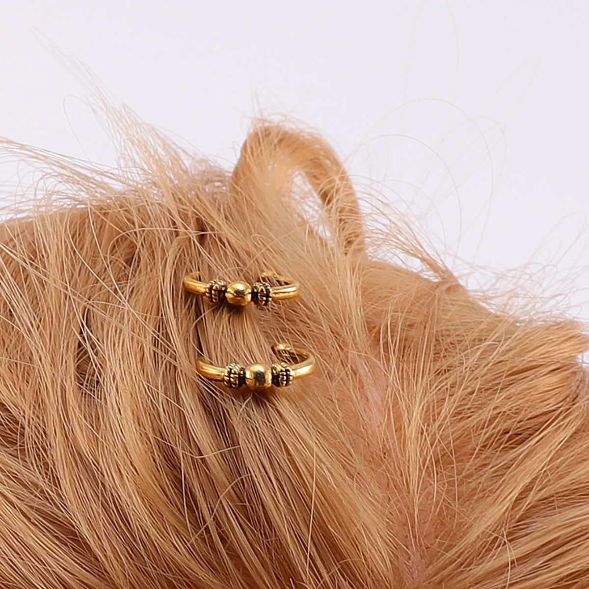 

Braid Hair Clips Headgear Accessories 4 Bags Bohemian Braids DIY Pins Hairdress Long Material Wedding Prom Photos