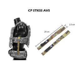 Gilet tattico CP StKSS AVS Accessori per cinture Guarnizione tattica per cintura Cintura di collegamento Piastra in fibra di carbonio RG