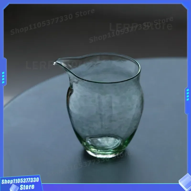 Thickened Heat Resistant Glass Fair Cup Irregular Green Qingyun Tea Sea High End Male Uniform Cup Tea Dispenser for Gongfu