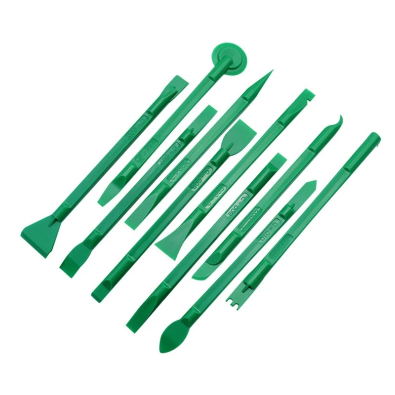 10PCS Phone Repair Tools Disassembly Spudger Plastic Disassemble Pry Opening Hand Tools Set for Phone Repair