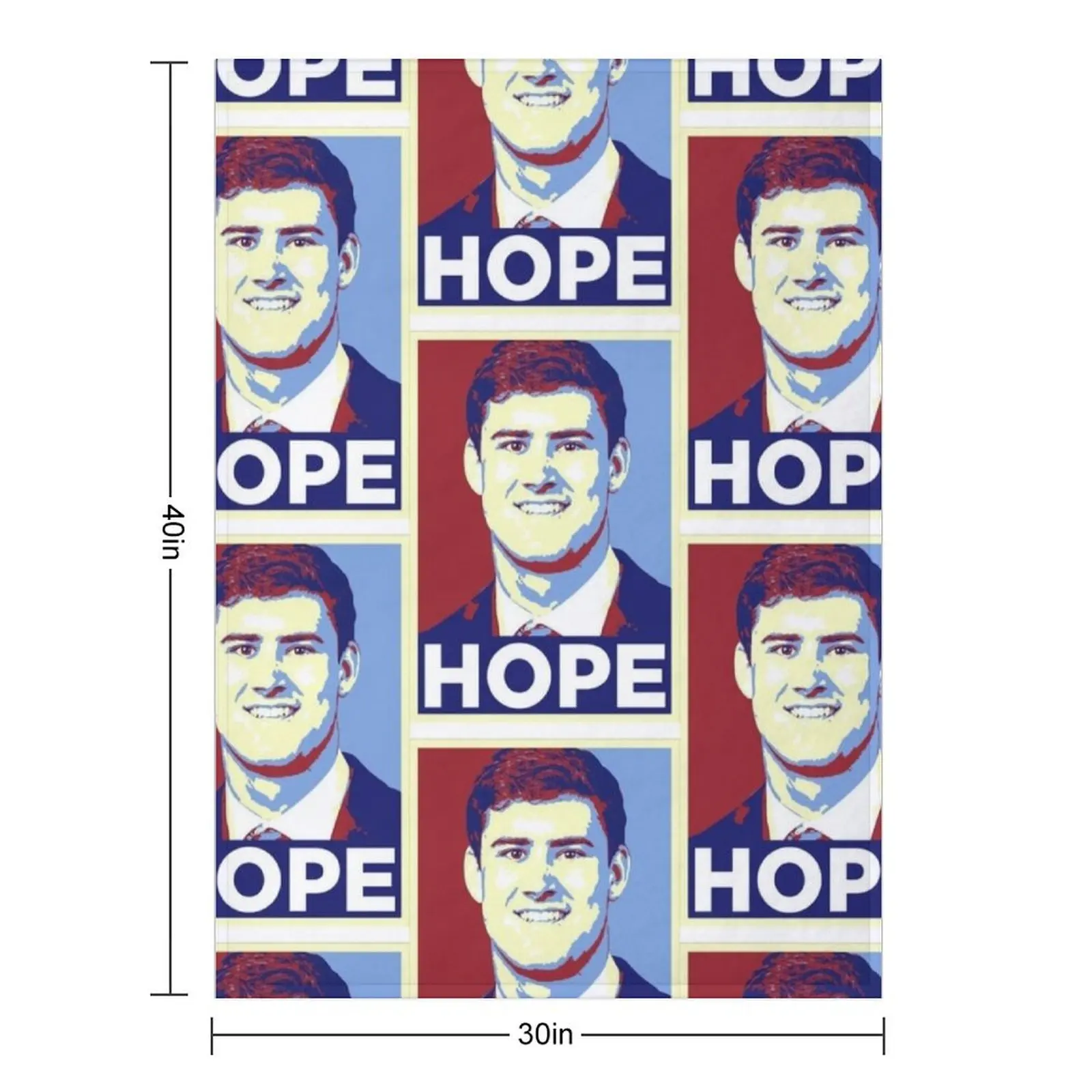 Daniel Jones Hope New York Football Draft Pick Throw Blanket wednesday Luxury Throw Summer Luxury Designer Blankets