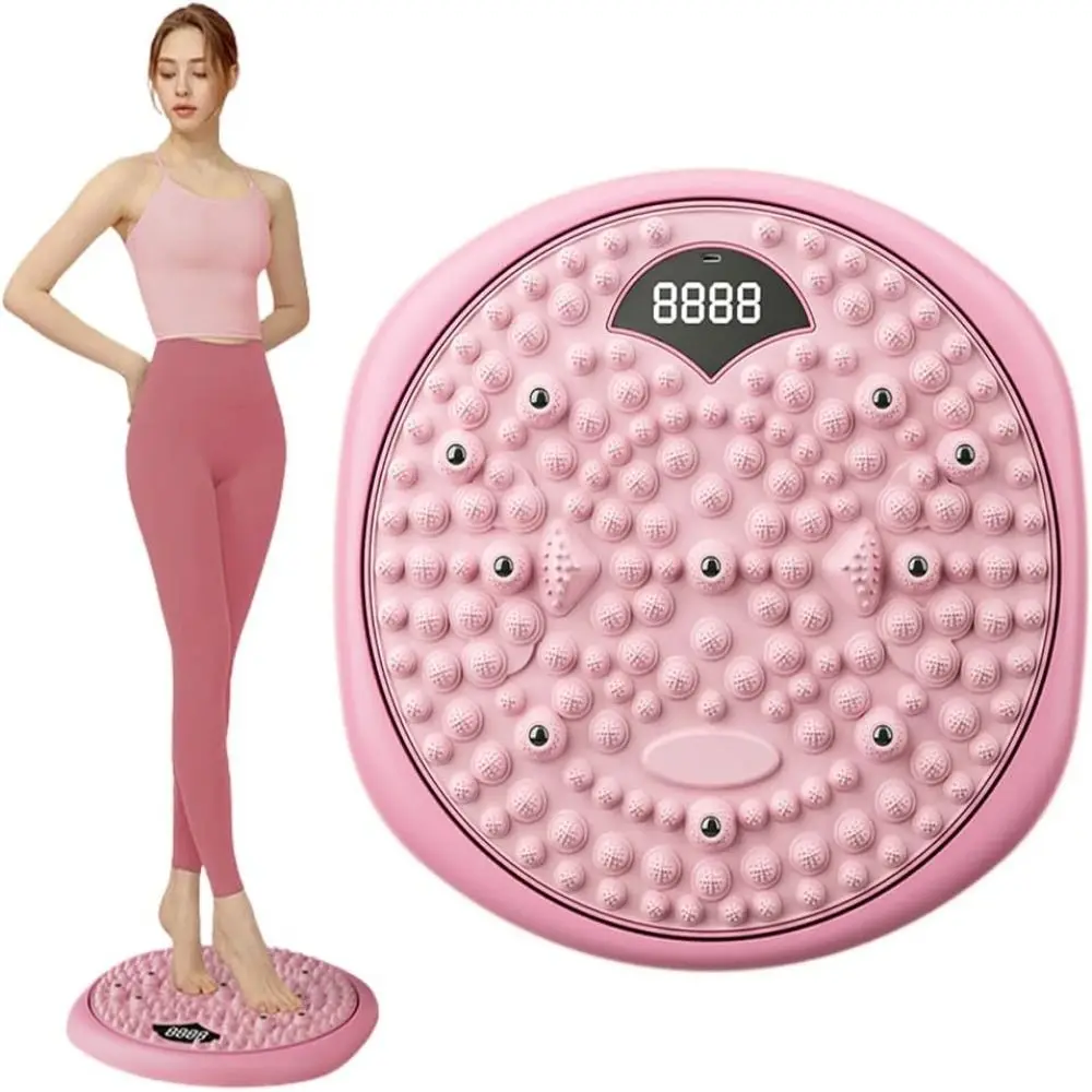 

Новый 360° ° Спин-поворотная доска с ЖК-дисплеем, противоскользящая умная машина для скручивания живота с бесшумным счетчиком, портативная машина для скручивания талии