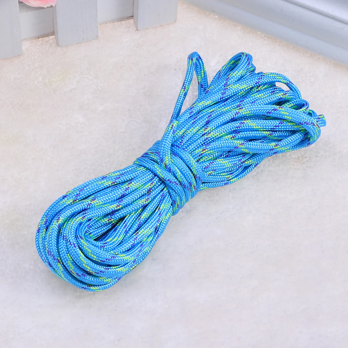 

7 Meters Paracord Survival Rope Nylon Braided Umbrella Cord For Bracelets Keychains Lanyards Camping Hiking Fishing Lightweight