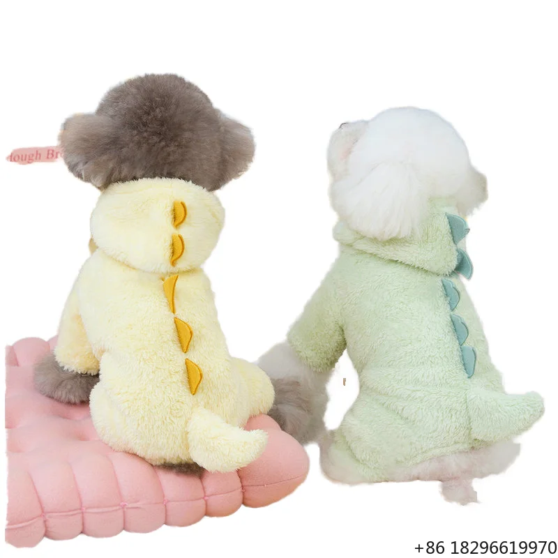 Solid Color Fleece Warm Coat Casual Fashion Daily Dog Winter Hoodie