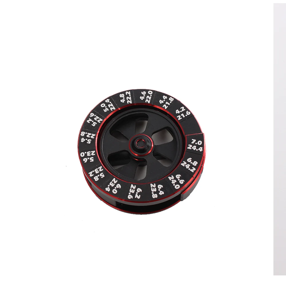 MMT-025 7075 Medidor de caída de aluminio V2 - Edición limitada del chasis de carretera 1/10