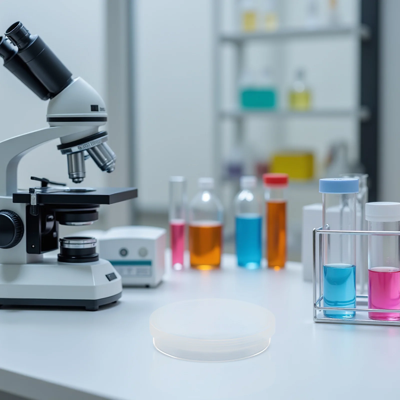 

20Pcs Culture Petri Dishes 70Mm Clear Plastic with Lids for Lab Experiments Bacteria Yeast Growth Biology Science Project