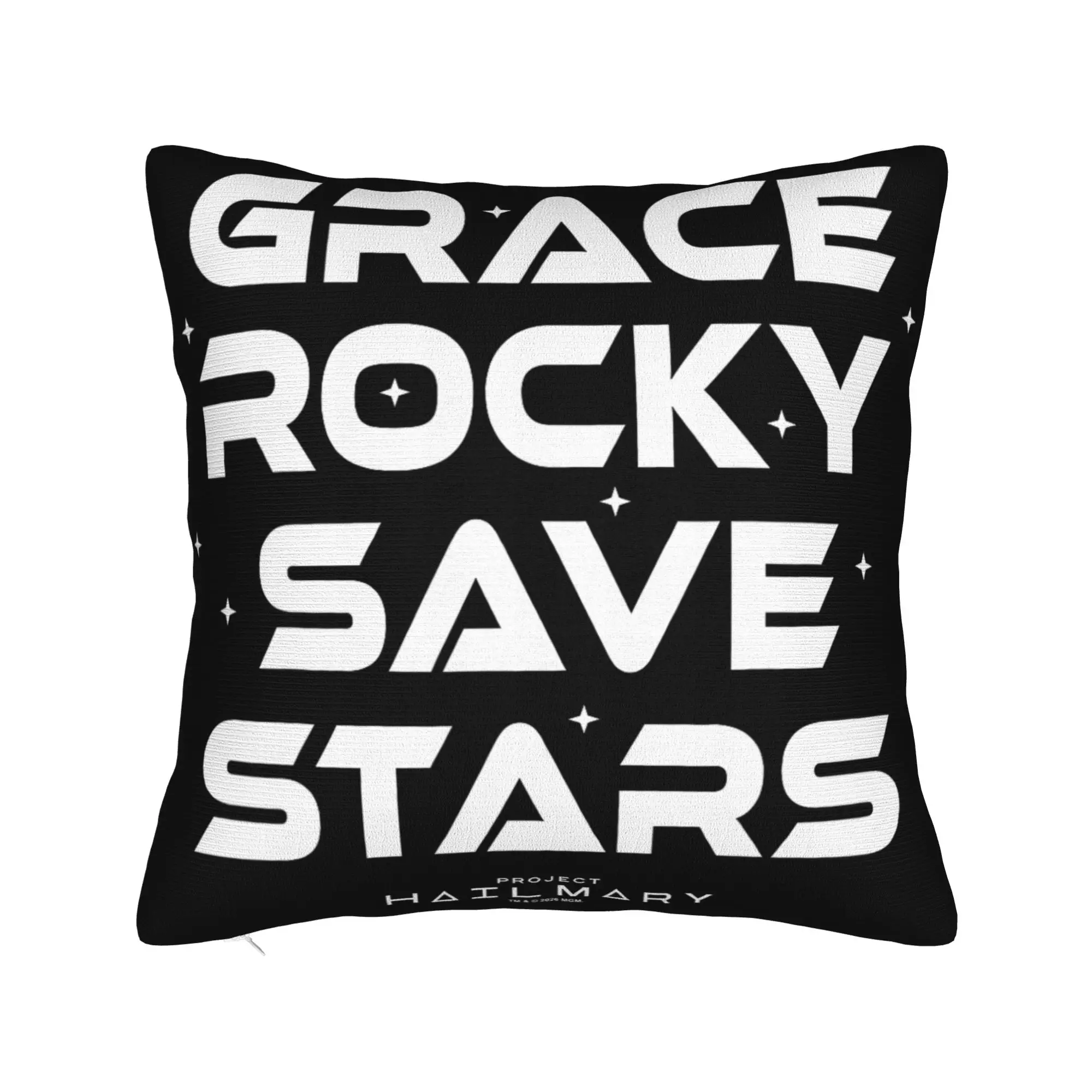 Project Hail Mary Grace Rocky Save Stars Poster Pillow Case  Morden Pillow Cover Soft Pillowcases For Wedding Party Home Decor