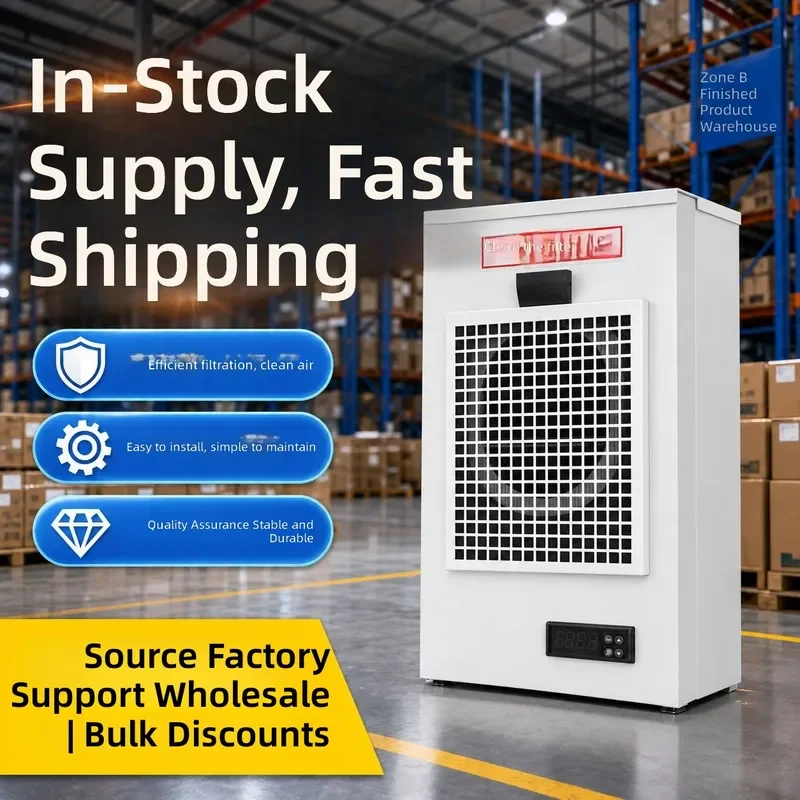 Industrial Cabinet Air Conditioner No Condensation Heat Exchange For Electric Gas Distribution Numerical Control Electrical