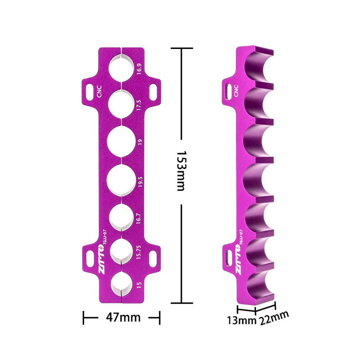 N18R  Bicycle Universal Clamp Clamp Bicycle Hub Fork Universal Tool Wheel Set Maintenance Tool B