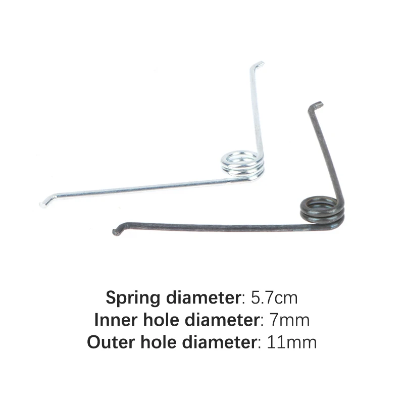 10Pcs Stainless Steel Compression Spring Fruit Branch Shears Round V-shape Spring Gardening Scissors Accessories Tool