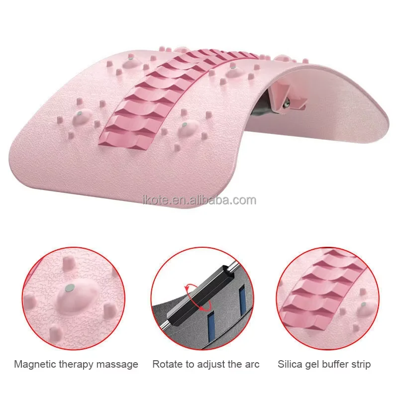 تصحيح العمود الفقري القطني المنزلي تمتد الاسترخاء السفلي العلوي لتخفيف آلام الخصر تدليك الظهر #2