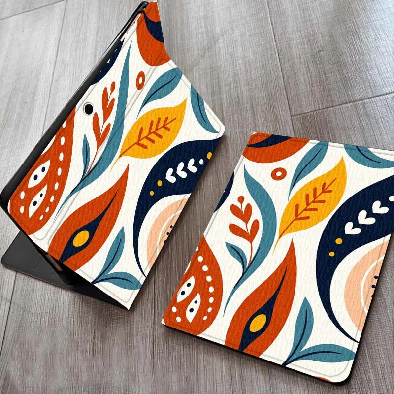 

Cartoon Autumn Leaves Pattern For OPPO Realme Pad Air X 10.36 11 Inch Tablet Case