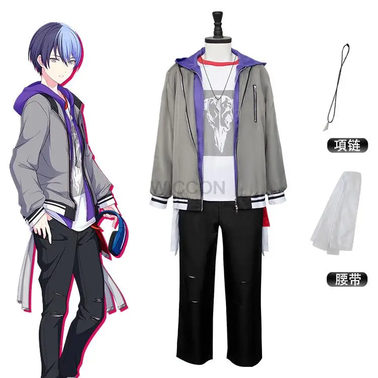 

Project Sekai Colorful Stage Feat Aoyagi Touya Outfits Anime Cosplay Costumes