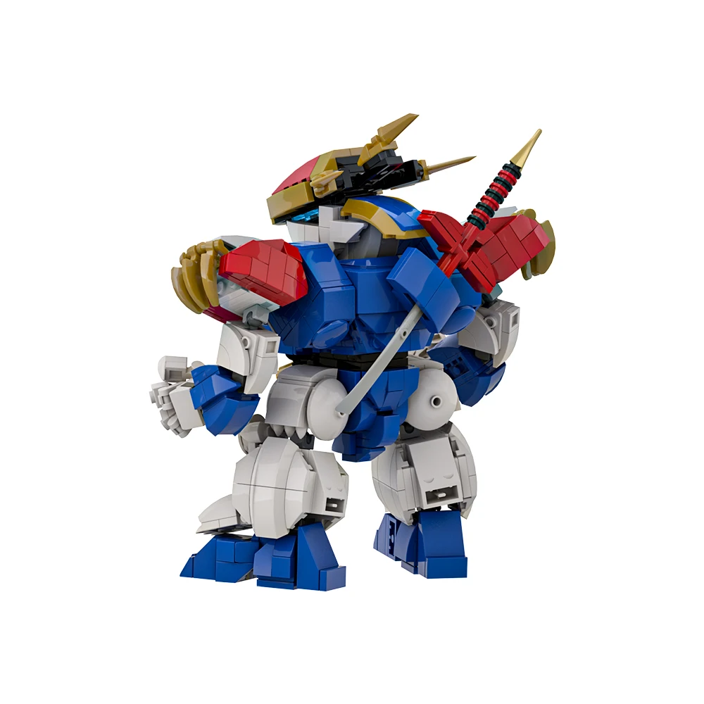 653 قطعة MOC لعبة الفيلم التنين ووريورز Ryujinmaru اللبنات شخصيات كرتونية Mecha روبوت نموذج تجميعها جمع اللعب ﻿ هدية