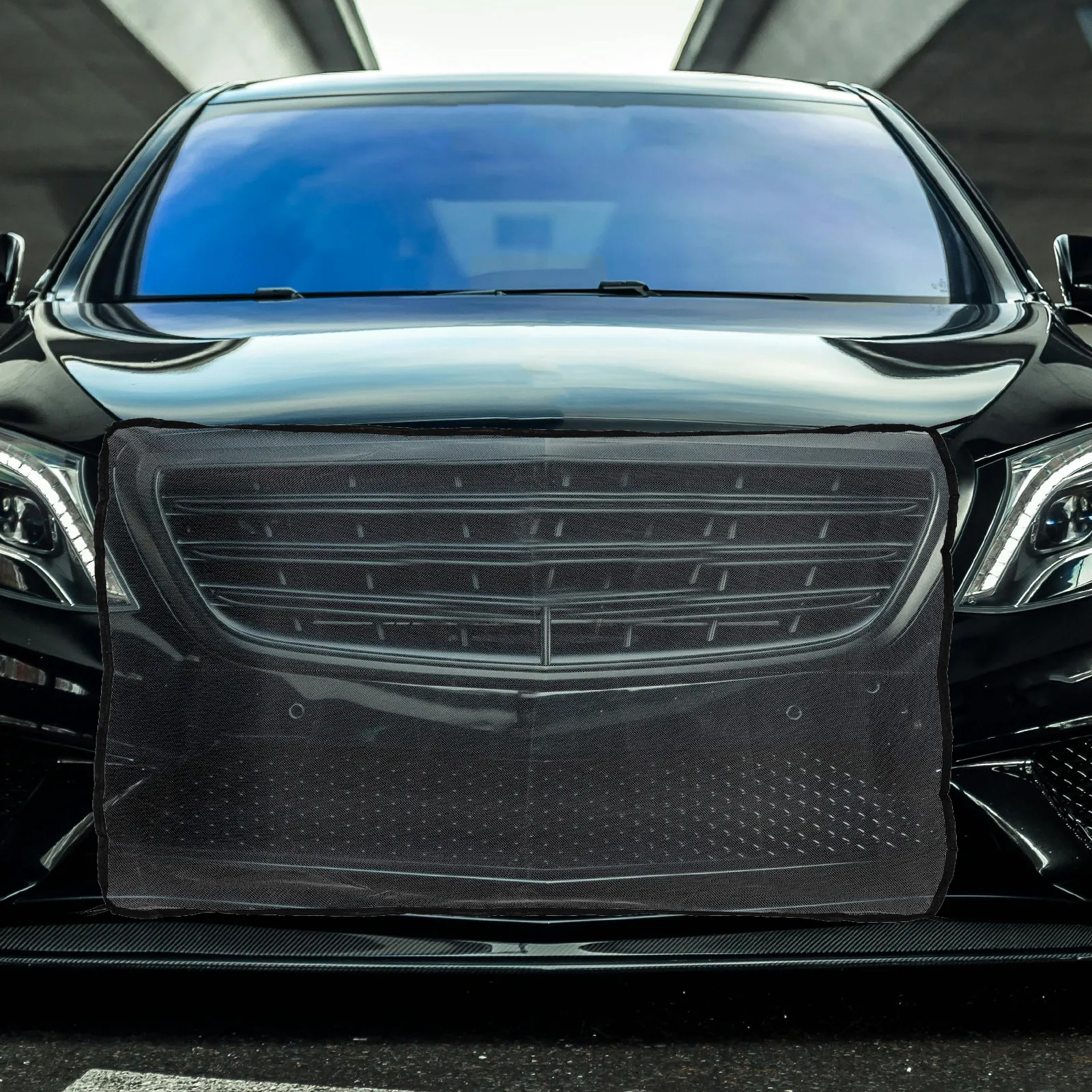 Universal Car Radiator Mesh High Density Protective Screen Prevent Fluff Debris Car Front Grill Cover Fits Most