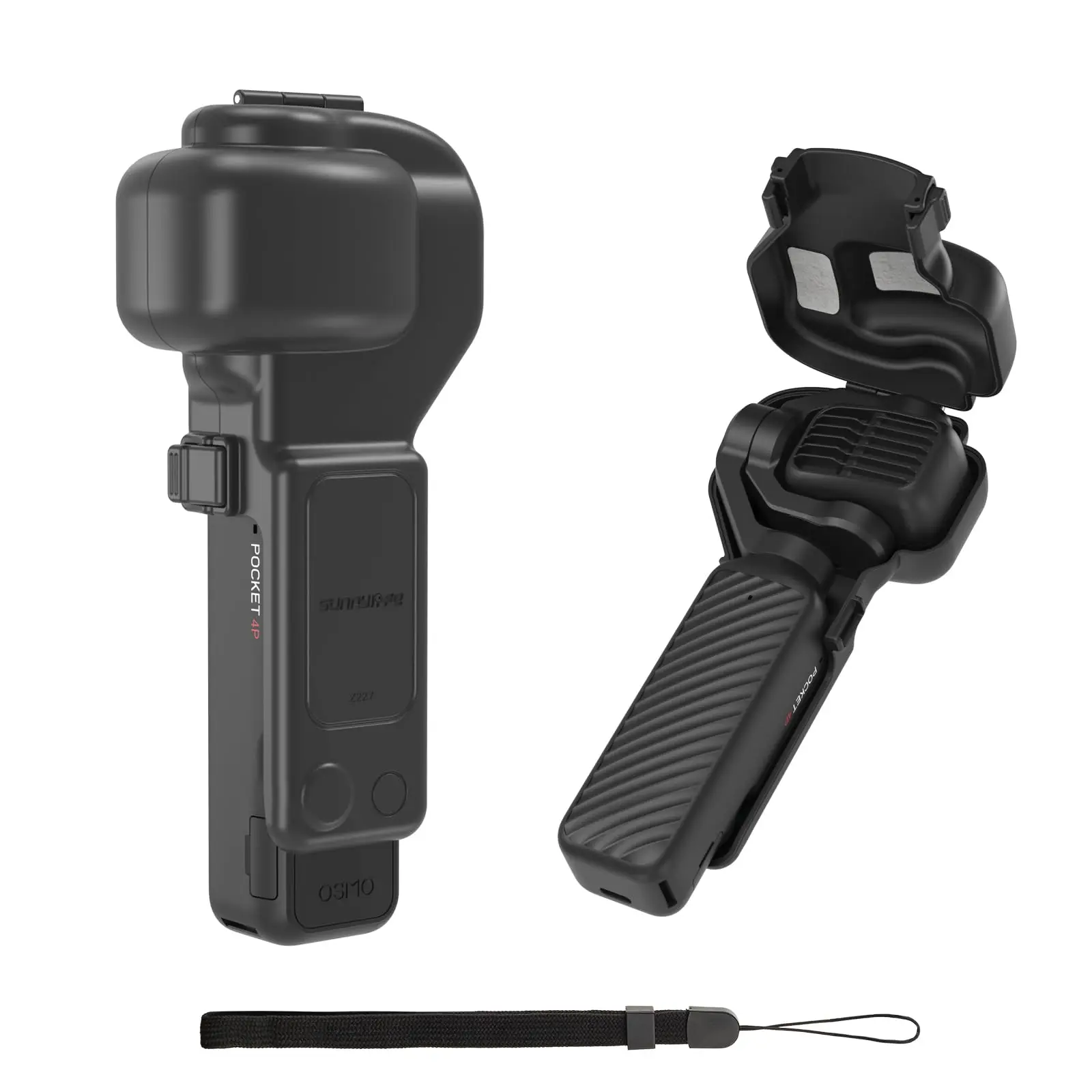 Gimbal Screen Protective Case for DJI Osmo Pocket 4P,Portable Osmo Pocket 4P Accessories Lens Cap Hard Case,Quick Open/Close