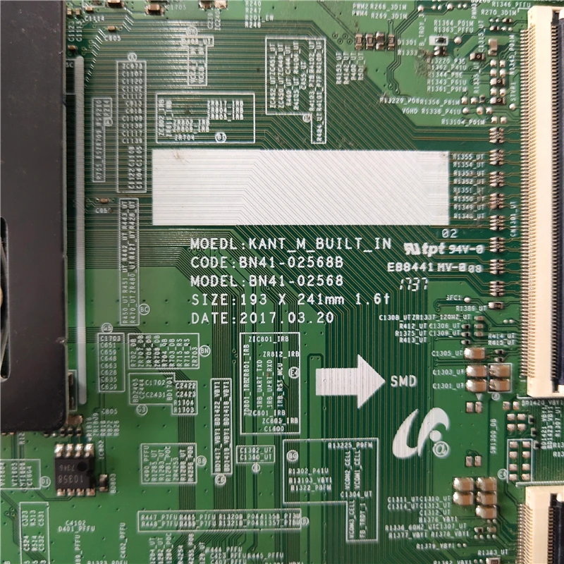 

Для хорошего тестирования BN94-12570W BN41-02568A Основная плата UE55MU6120KXZT UE55MU6120K UE55MU6120 Материнская плата CY-GK055HGLV5 BN41-02568B