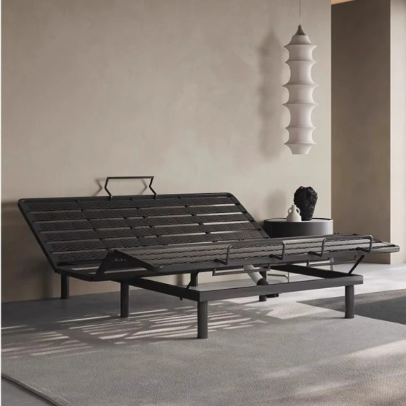 

Automatic intelligent electric bed frame multi-function voice remote control zero gravity