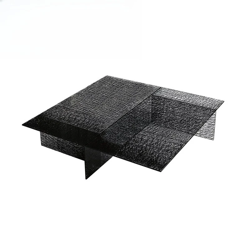 

Simple Modern Creative Coffee Table Household Model Room Hotel Company Acrylic Textured