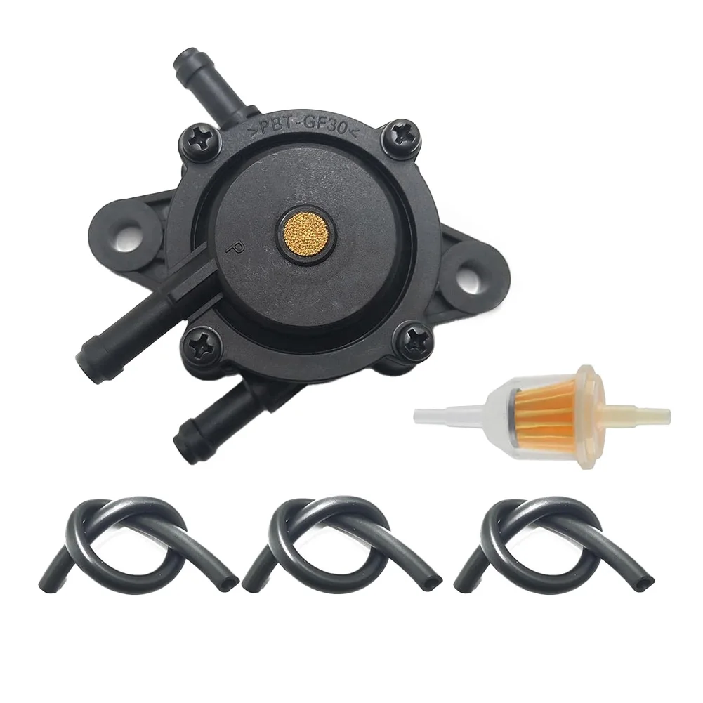 Comprehensive Fuel Pump Kit Featuring an Integrated Filter and Oil Hose Designed for Honda Engines from For 17HP to 25HP