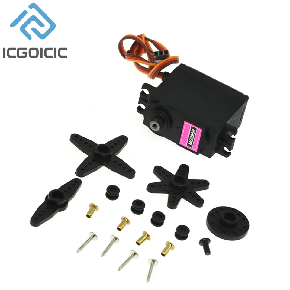 MG996R MG946R MG995 Metal Standard Steering Gear 180 ° 360 ° Digital Robot 20KG Steering Gear