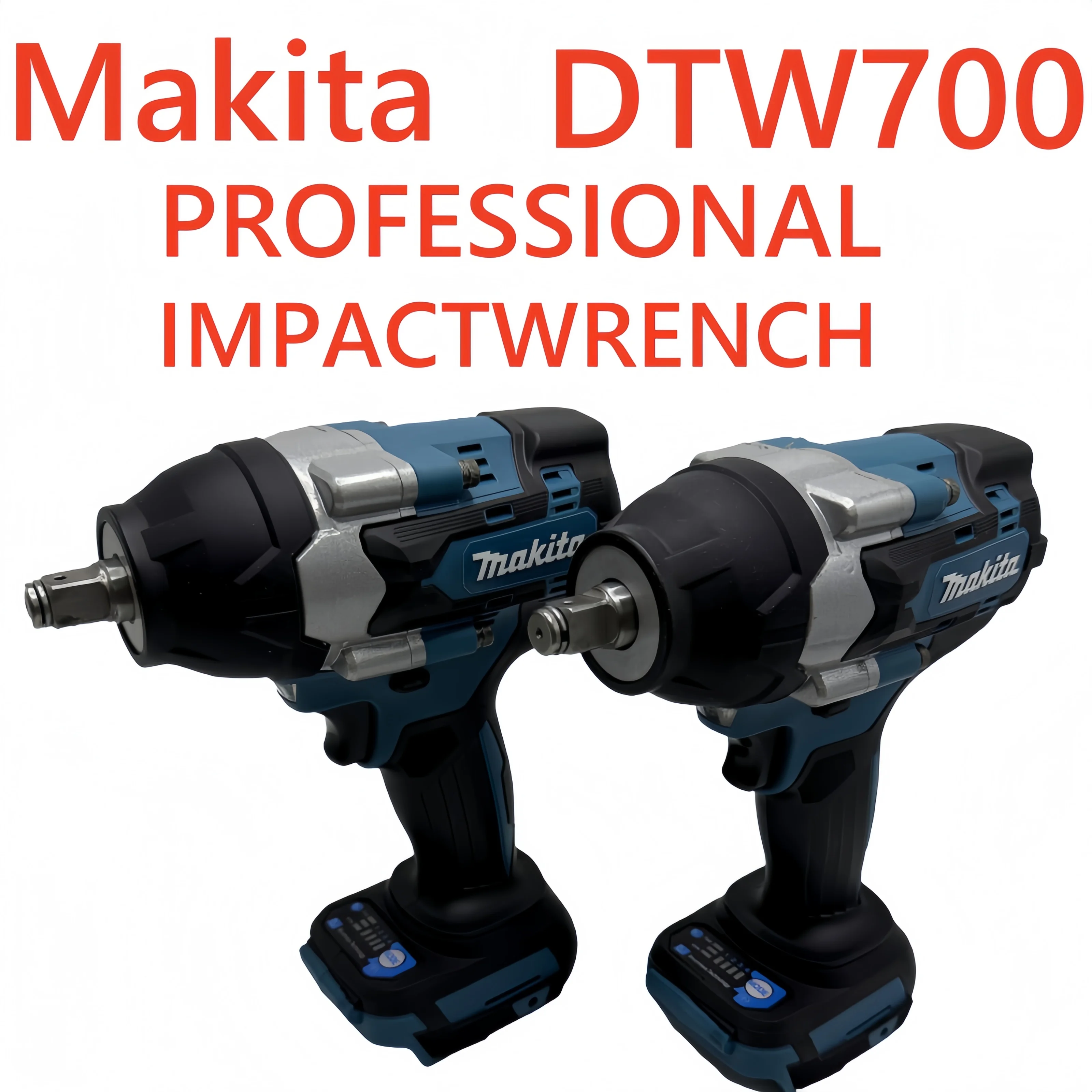

Original Makita 1800N.m DTW700 18V Cordless Impact Wrench Brushless Motor Variable Speed Electric Wrench High Effieiency Durable