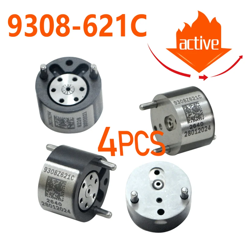 

4 PCS Best quality Euro 3 Diesel Fuel Injector Common Rail Nozzle Control Valves 9308-621C 9308Z621C 28239294 28440421 X0718