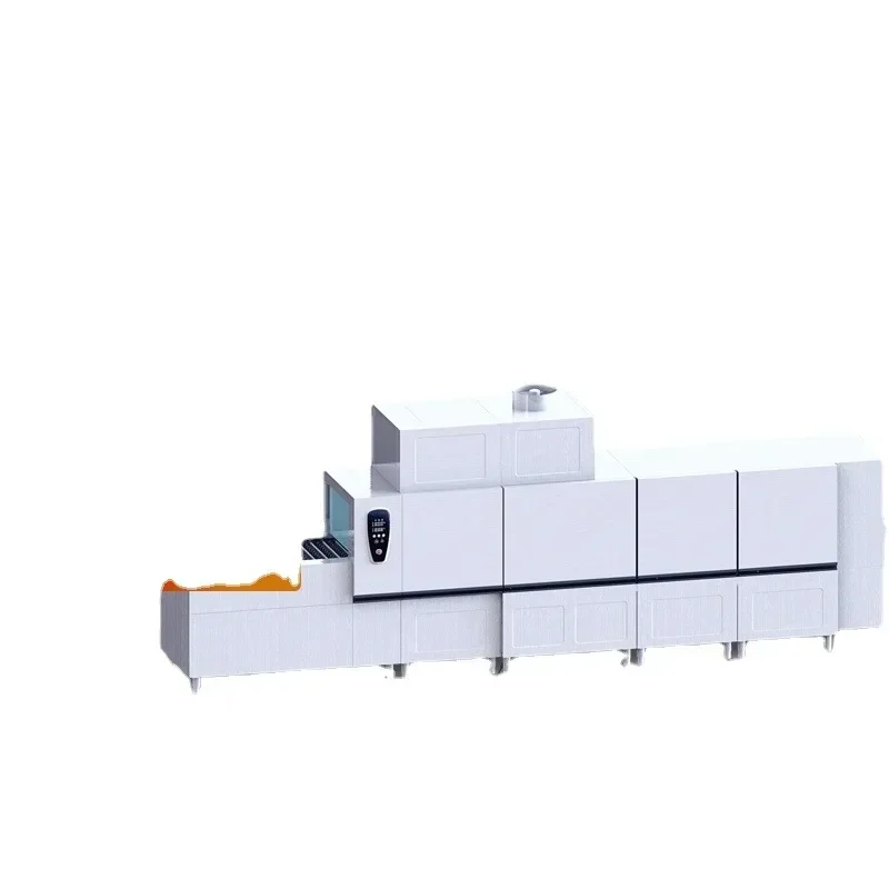 Suitable for Channel-Type Long-Dragon Dishwasher Chain Conveyor Belt Drying High-Pressure Spray Crawler 3000 Pieces/H