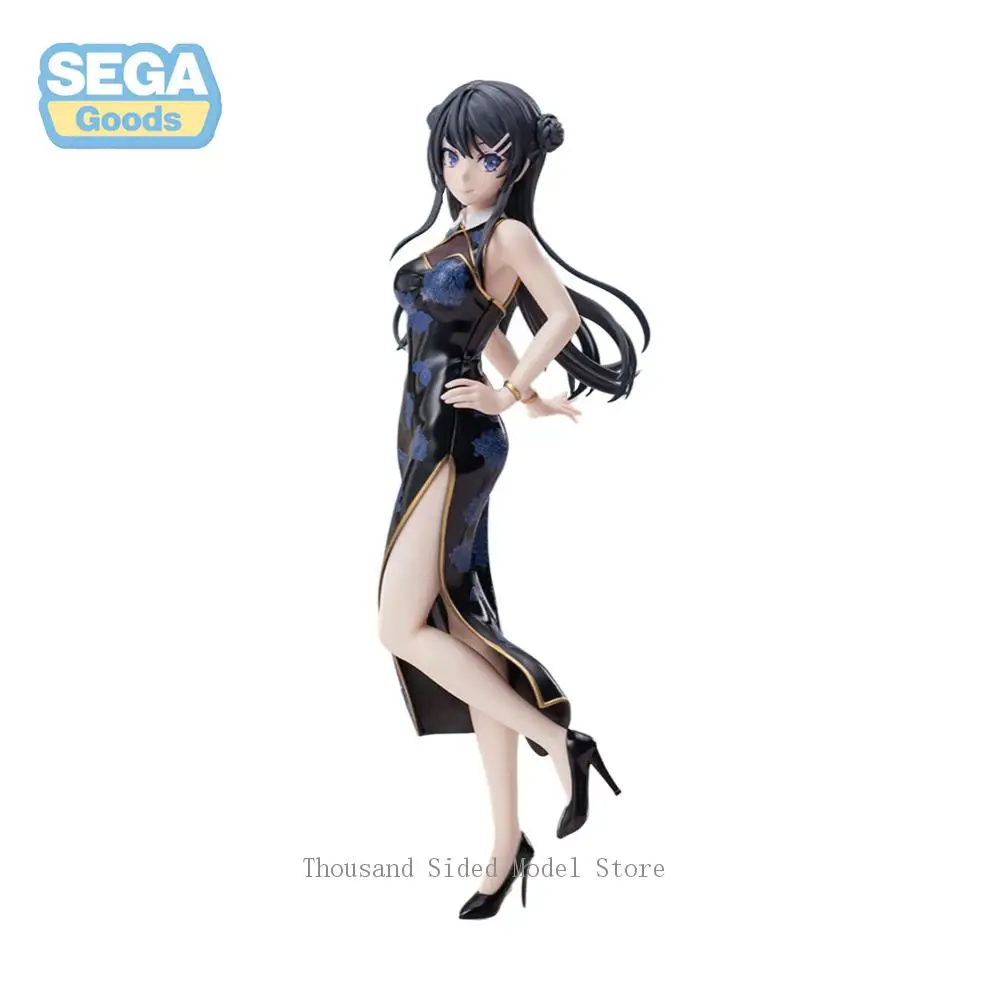 

Original SEGA XStellar Sakurajima Mai (China Dress) Action Figure Rascal Does Not Dream of Santa Claus Anime Model Decoration