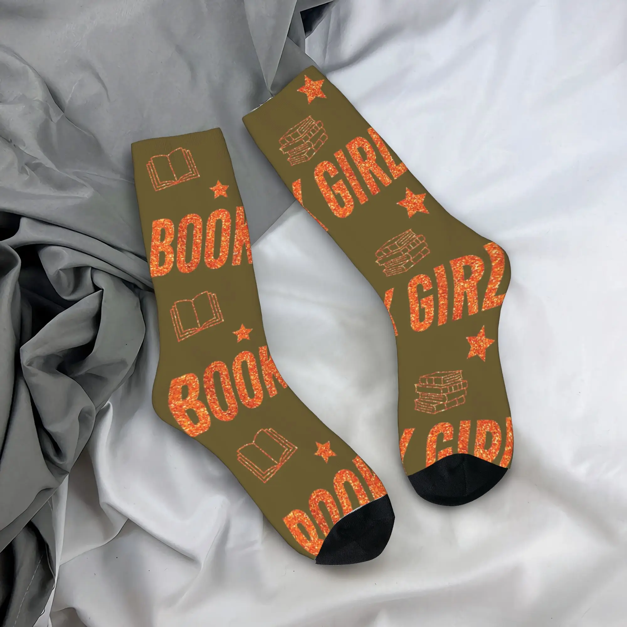 

Чулки для альбома Showgirl, элегантные носки с графическим рисунком, осенние противоскользящие носки, мужские мягкие носки для скейтборда