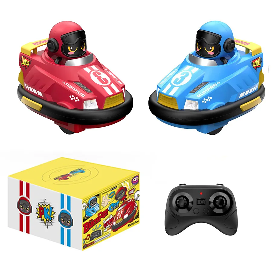 Twee Versus Run Kart Afstandsbediening Botsauto Kinderspeelgoed Jongen Speelgoedauto Auto Speelgoedcadeau voor kinderen Ouder-kind speelgoed