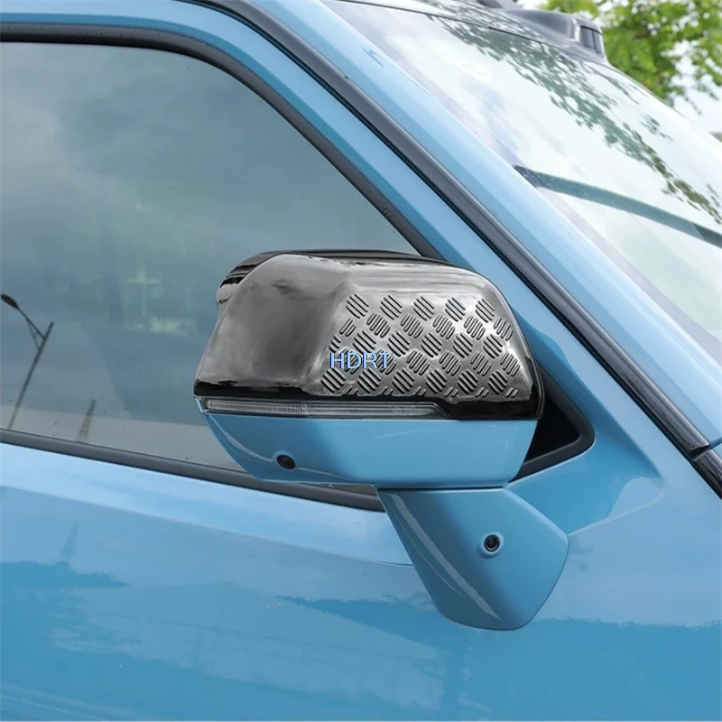 For GWM Tank 700 2024 + Rear View Mirror Rain Visor Side Reverse Wing Mirror Cover Car Styling Protector Decoration Accessories