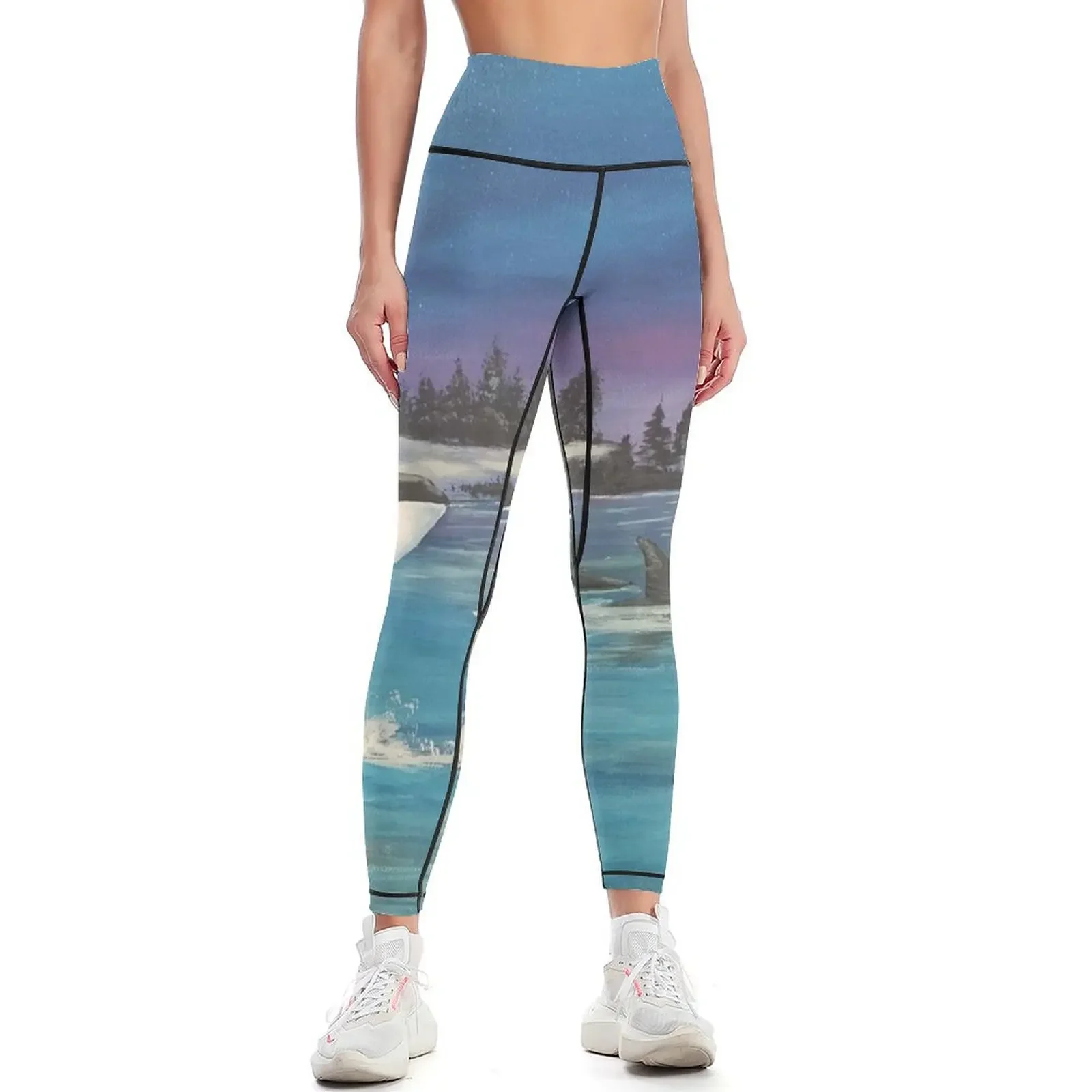 

Arctic Family Leggings gym top gym pants Fitness woman Women sports Womens Leggings